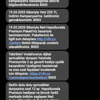 Vodafone Cayma Bedelinde Fahiş Ve Hatalı Faturalandırma Mağduriyeti