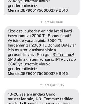 Bonus Kampanyası Bilgilendirmesi Yanıltıcı Oldu