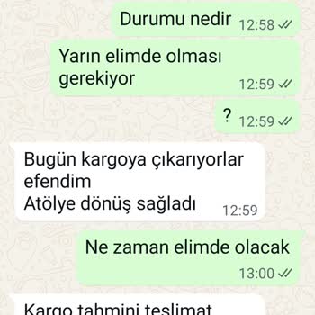 Söz Verilen Teslimat Gerçekleşmedi, Mağdur Edildim