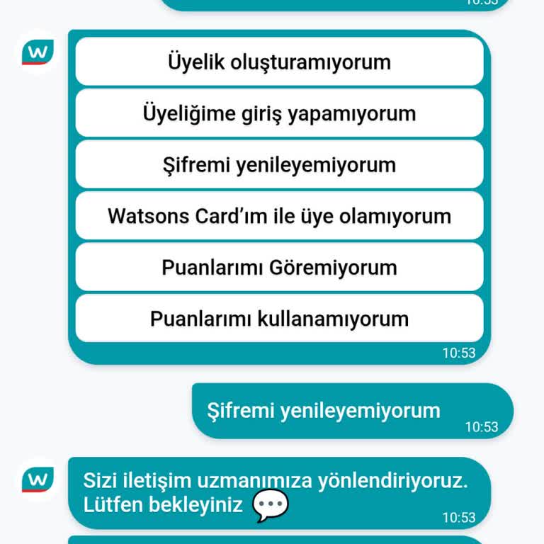 Watsons Müşteri Hizmetlerine Ulaşılamıyor, Şifre Ve Kupon Sorunu Çözülmüyor