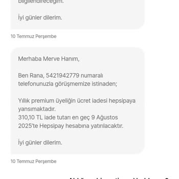 Hepsiburada Premium İptalinde Para İadesi Mağduriyeti Ve Zorunlu Harcama