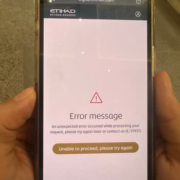 Etihad Web Sitesinde Ekstra Bagaj Alma Sorunu Çözülmüyor