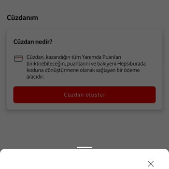 Vodafone Yanımda Uygulamasında Kart İle Ödeme Sorunu