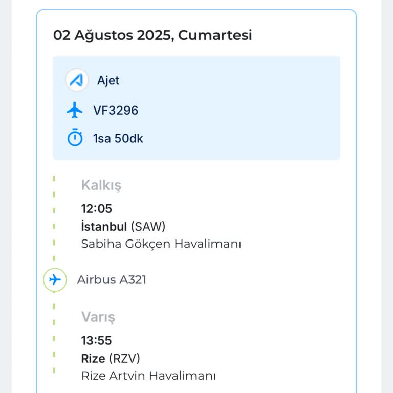 Bilet Değişikliği Ve Ekstra Ücret Sorunu