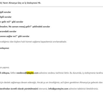 Verilen Sözler Tutulmuyor, Sözleşmem Acil Olarak Gönderilmeli!