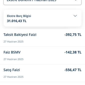 Kredi Kartımdan Haksız Faiz Ve Kesinti İadesi Talebim