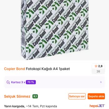 Hepsiburada Farklı Ürün Gelmesi