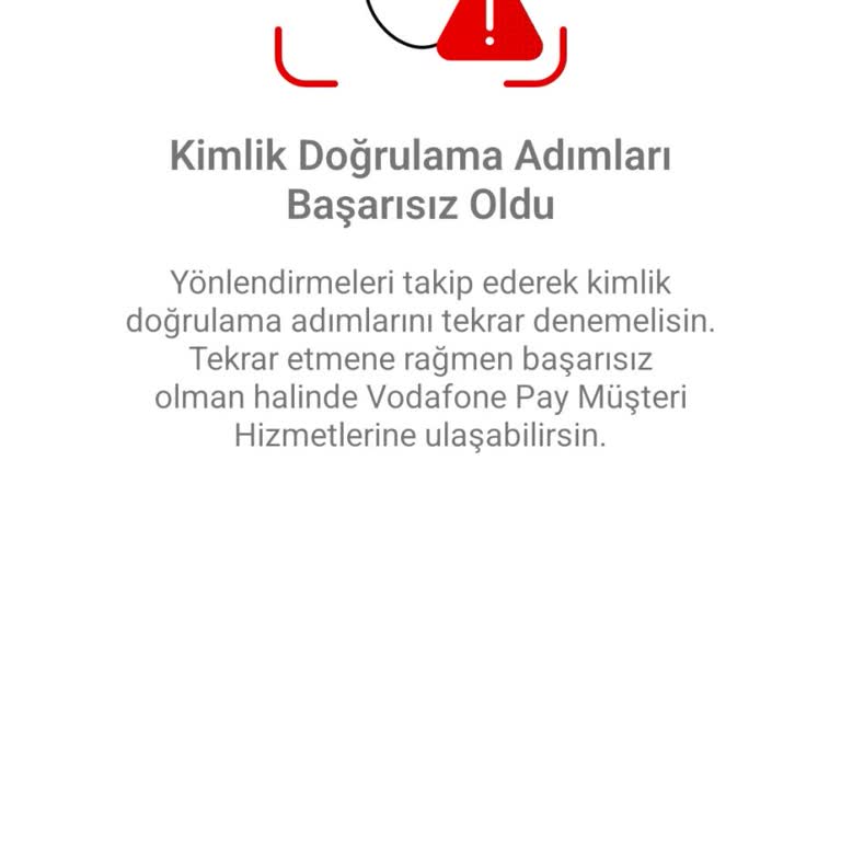 Vodafone Pay Uygulamasına Girişte Kimlik Doğrulama Sorunu Ve Müşteri Hizmetleri Çıkmazı