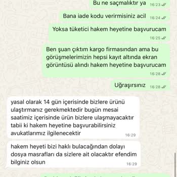 İade Süresinde Mağduriyet Yaşadım