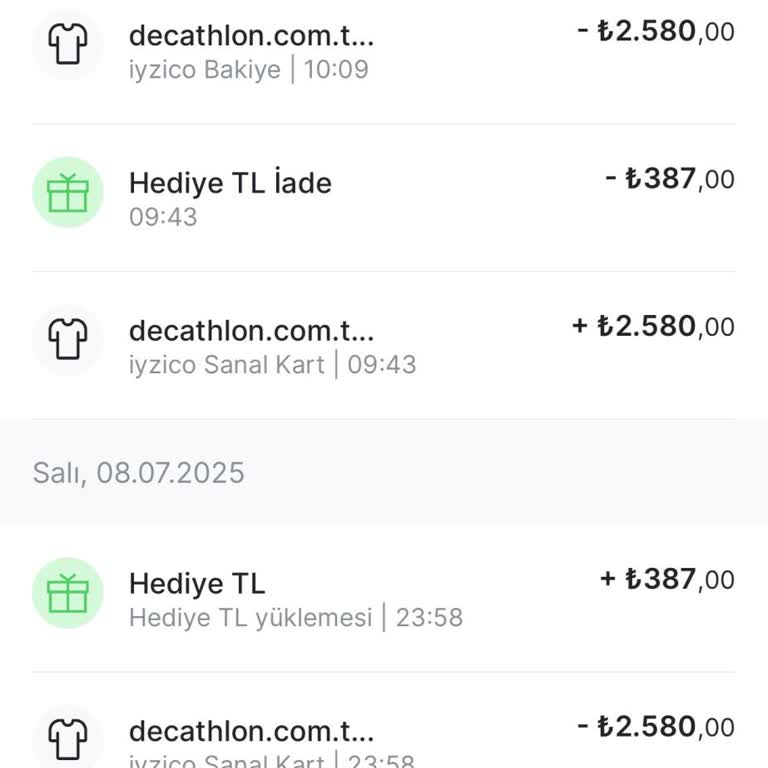 Hediye Tutarım Geri Verilmedi, Mağdur Edildim