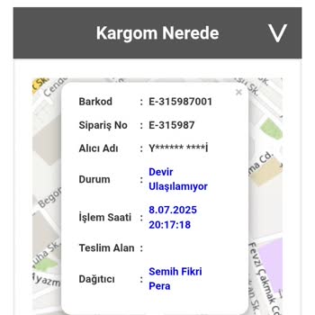Bir Günde Kargo Vaadiyle Teslim Edilmeyen Kargo Ve İletişimsizlik