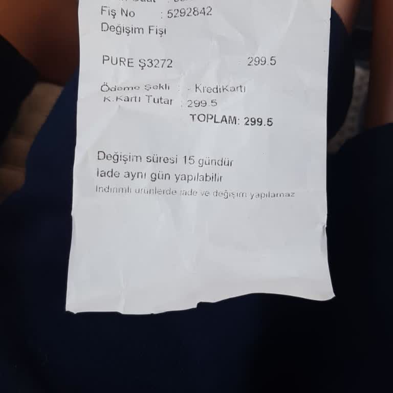 Addax Mağazasında Aynı Modelde Beden Tutarsızlığı Ve İade Sorunu