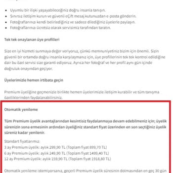 Üyelik İptali Ve Haksız Para Kesintisi Hakkında Destek Talebi