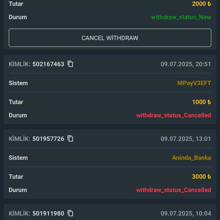 Holeyy227com Para Çekme Taleplerim Gerekçesiz Bekletiliyor Ve Destek Yok