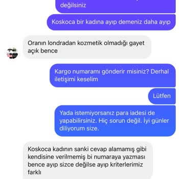 Instagram Siparişi Sonrası İletişim Ve Üslup Sorunu Yaşadım