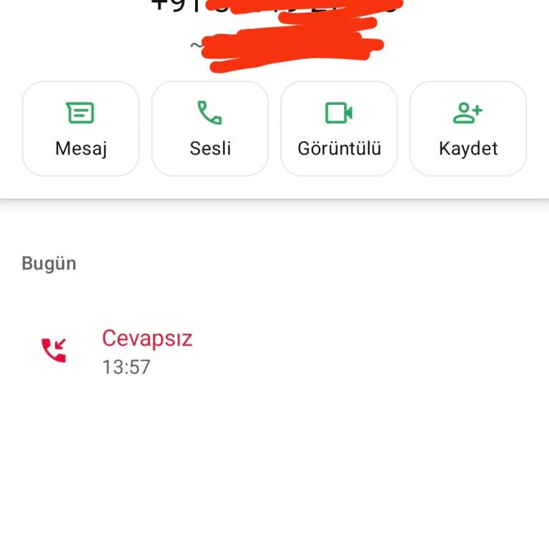 Hindistan Numarasından İzinsiz WhatsApp Araması Ve Kişisel Veri Güvenliği Endişesi