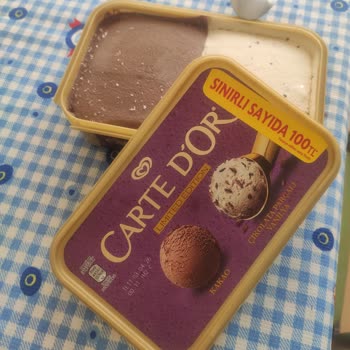 Getir'den Aldığım Dondurma Buzlu Ve Sağlıksız Çıktı