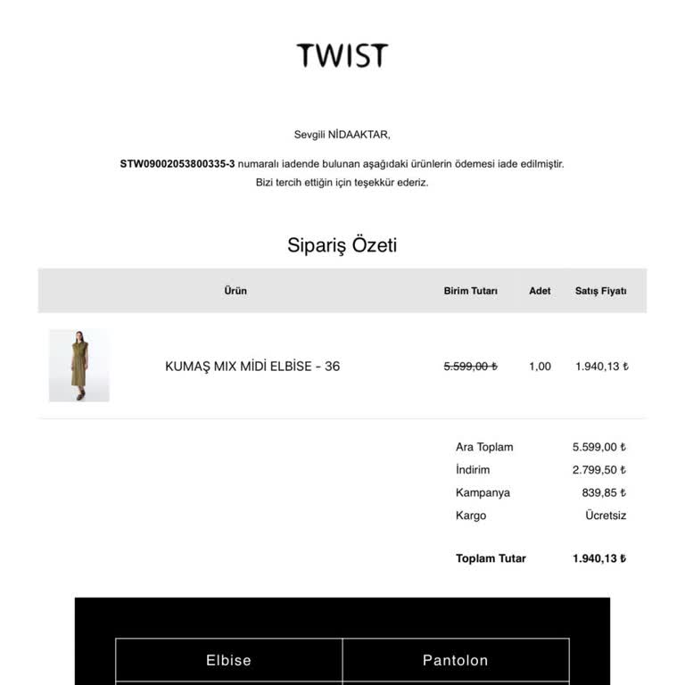 İade Sürecinde Eksik Ürün Nedeniyle Mağduriyet Yaşadım