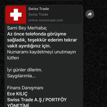 İletişim Kurulamayan Forex Şirketiyle Yaşanan Olumsuz Deneyim