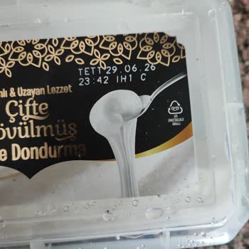 Algida Maraş Dondurmasında Beklenmedik Tat Ve Kalite Sorunu