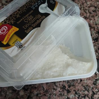 Algida Maraş Dondurmasında Beklenmedik Tat Ve Kalite Sorunu