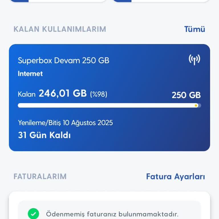Paket Yenilemede 50 GB Hediye Hakkım Kesildi, Mağduriyetim Giderilmiyor