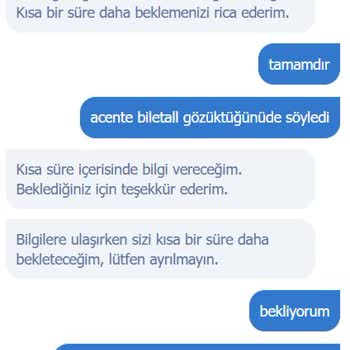 Obilet'ten Satın Aldığım Biletlerde İsim Hataları Ve Yazılı Beyan Sorunu