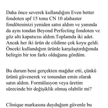 Açık Tonlu Ürünlerde Renk Tutarsızlığı Ve İade Sürecinde Hayal Kırıklığı