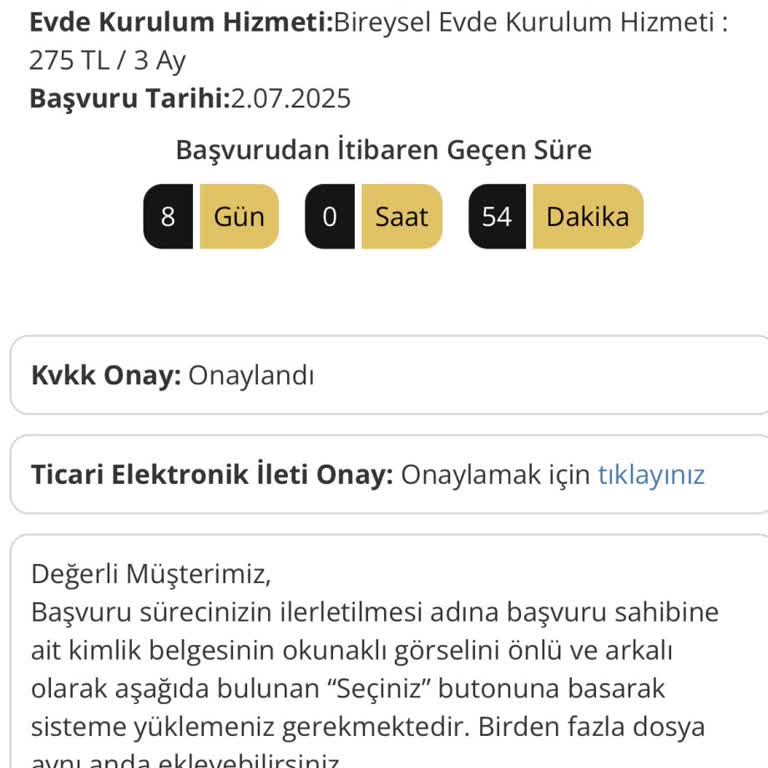 Millenicom Abonelik Sonrası 8 Gündür Hizmet Bağlanmıyor Müşteri Hizmetleri Dönüş Yapmıyor