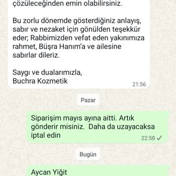 Siparişim 2 Ay Geçmesine Rağmen Gönderilmedi, Paramı İstiyorum