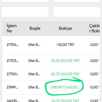 Bakiye Yüklemesi Başarısız Para İadesi Yapılmıyor