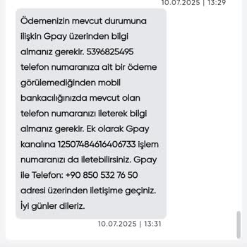 Bakiye Yüklemesi Başarısız Para İadesi Yapılmıyor