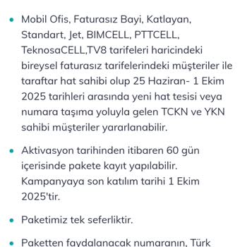 Türk Telekom 50 GB Kampanyasında Sistem Hatasıyla Mağduriyet Yaşadım