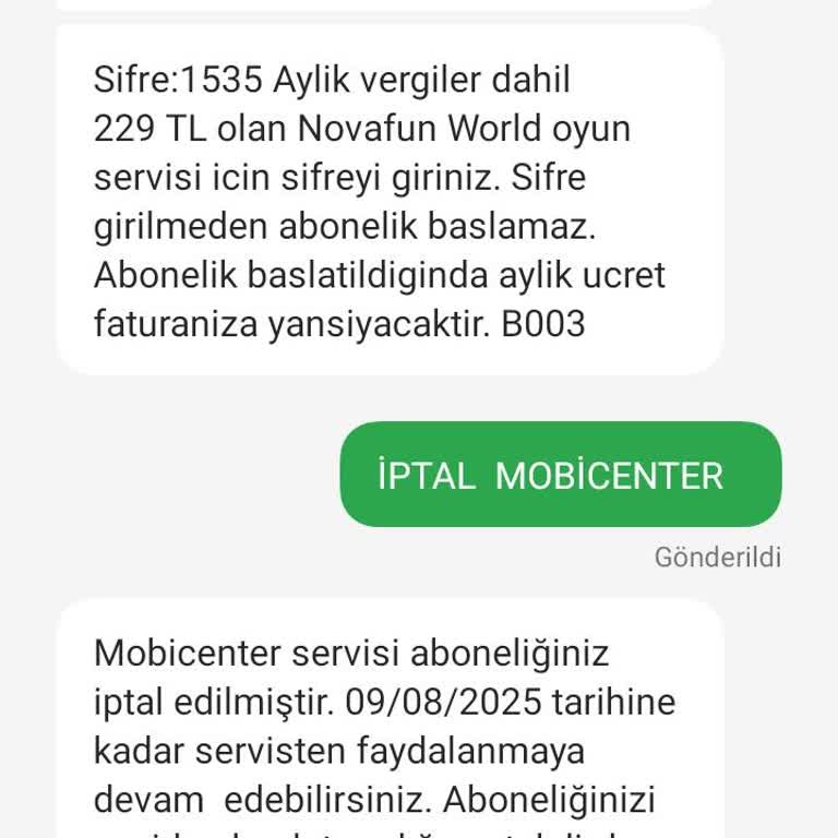 Onaysız Başlatılan Abonelik Ve İade Sorunu Mağduriyeti
