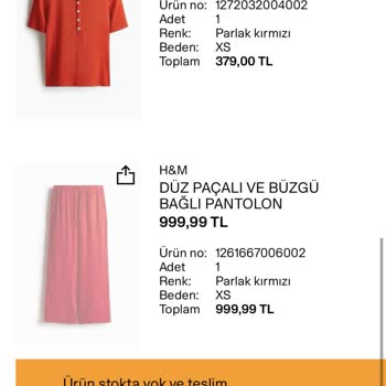 Stokta Görünen Ürün Satın Alındıktan Sonra Gönderilmedi