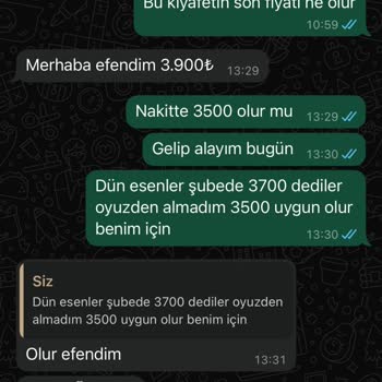 Ödeme Sonrası Abiye Fiyatını Artırıp Tekrar Para İstediler Güven Sıfır
