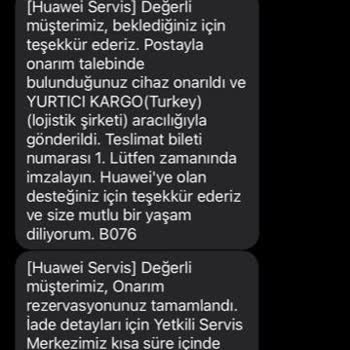 Huawei Fit 2 Saatte Garanti Mağduriyeti Ve Yüksek Onarım Ücreti