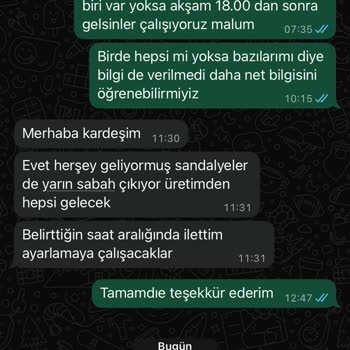 Mobilya Teslimatında Sürekli Gecikme Ve Eksik Ürün Sorunu
