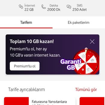 Tarife Değişikliğinde Fatura Güncellemesi Yapılmıyor