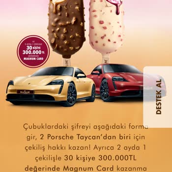 Magnum Dondurma Çubuğundaki Kod Hatalı Çıktı
