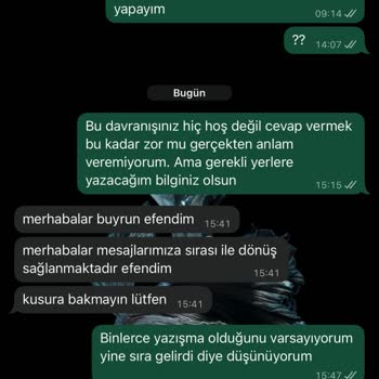 İade Sürecinde İlgisiz Ve Yetersiz Müşteri Hizmeti