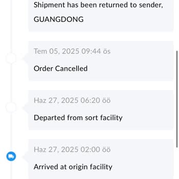 Siparişim Gecikti Ve İptal Edildi Süreçte Bilgilendirilmedim