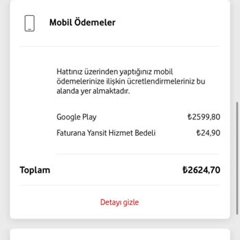 Vodafone Mobil Ödeme Üzerinden Habersiz Ve Yüksek Tutar Kesintisi