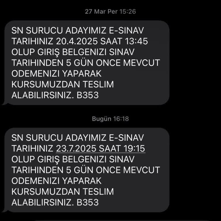 Ehliyet Sınav Tarihi İçin 3 Aydır Belirsizlik Ve Geç Bilgilendirme Mağduriyeti