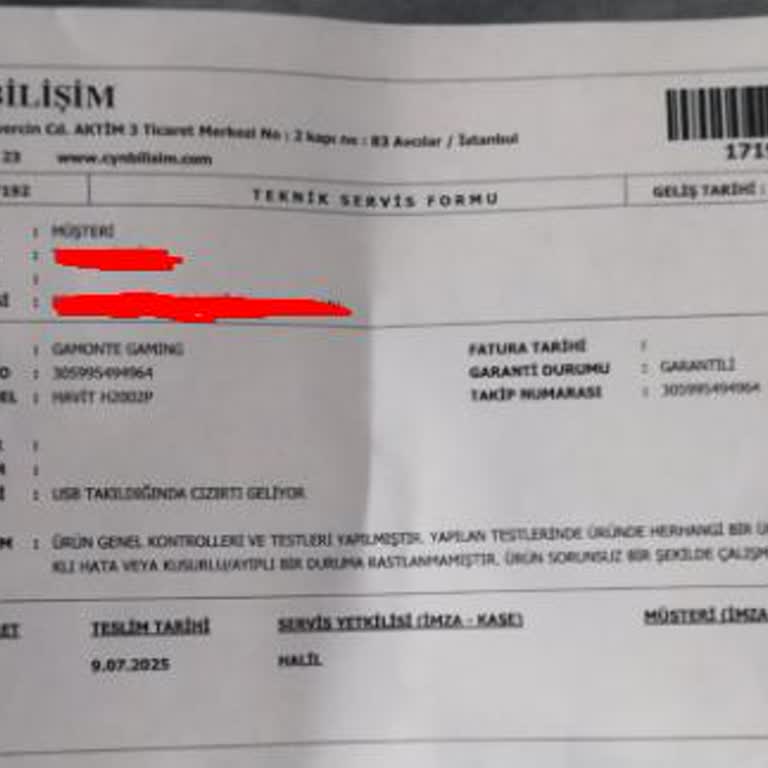 Havit H2002P Kulaklıkta Kronik Cızırtı Ve Yetersiz Müşteri Desteği