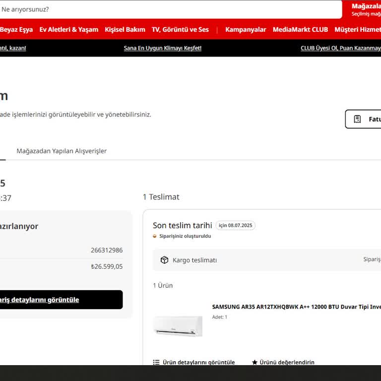 Siparişim Teslim Edilmedi, Müşteri Hizmetleri Cevapsız Kaldı
