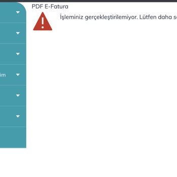 Son Faturamın PDF Dosyasına Ulaşamıyorum, Destek Alamıyorum