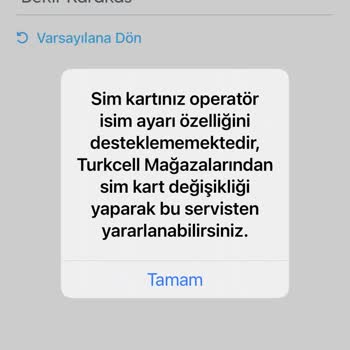 UpCall Uygulamasıyla Operatör İsmi Değişikliği Çilesi