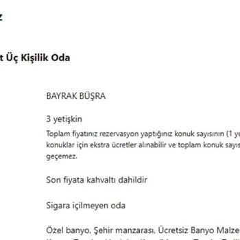 Otel Rezervasyonunda Kahvaltı Hakkımız Haksızca Engellendi