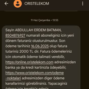 Modem İadesi Sonrası Haksız Fatura Ve İlgisiz Müşteri Hizmetleri
